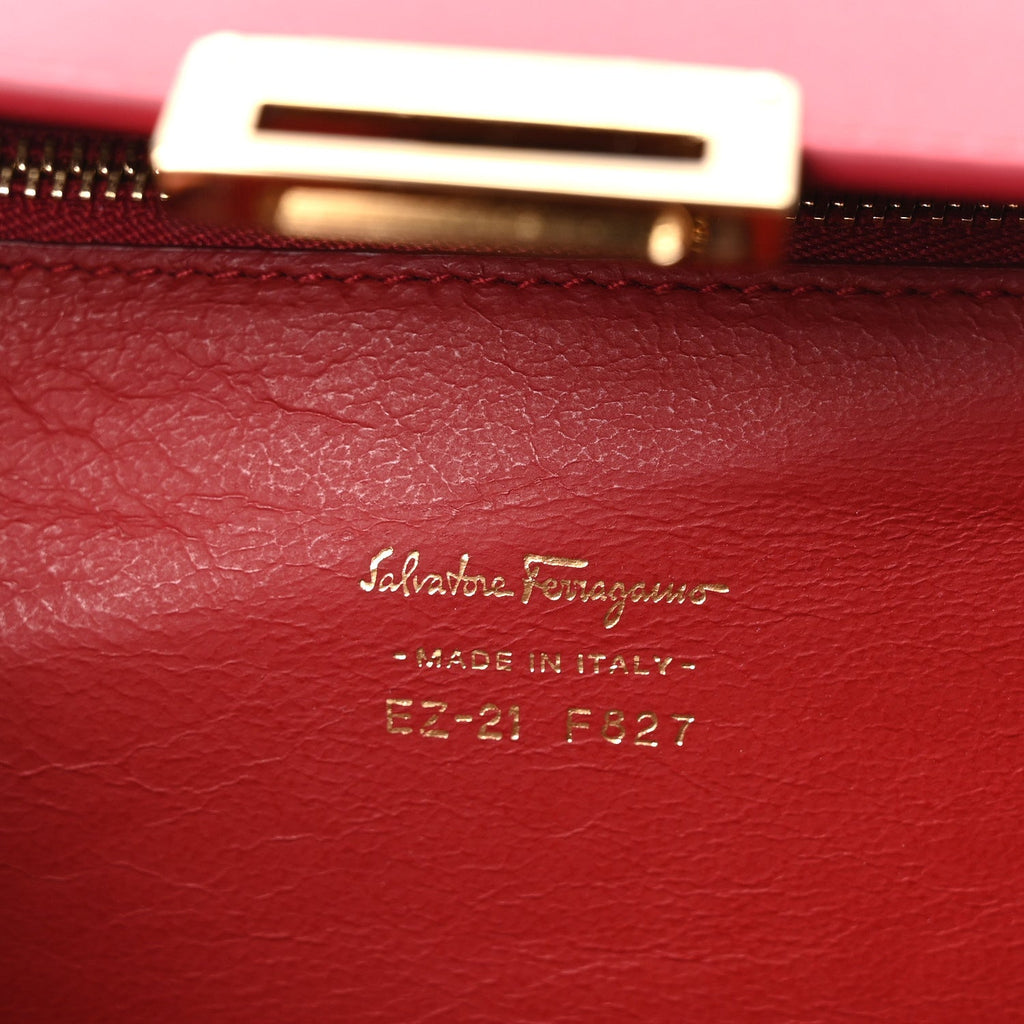 Calfskin Mini Mara Bag Pamplona Rosso