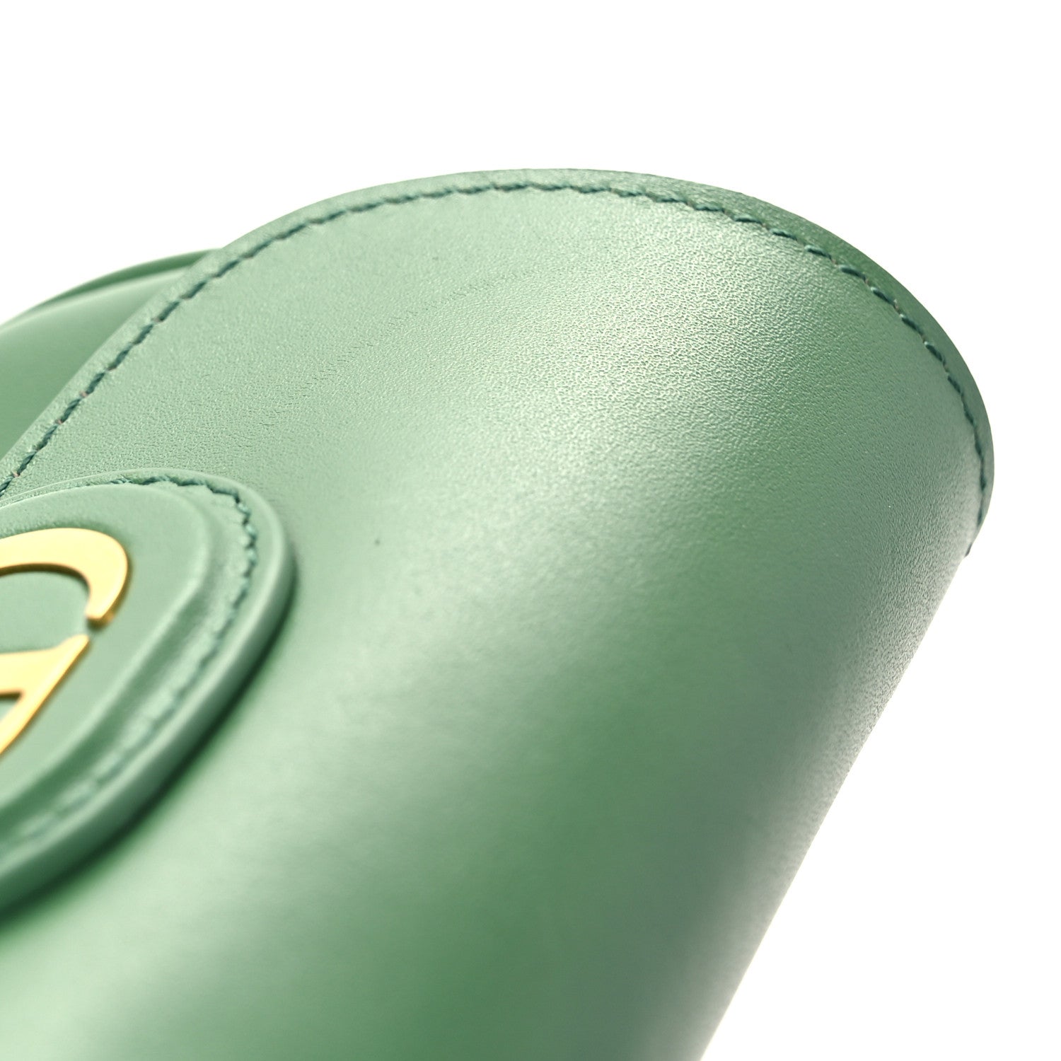 Box Calfskin Micro Bobby Bag Sage Green