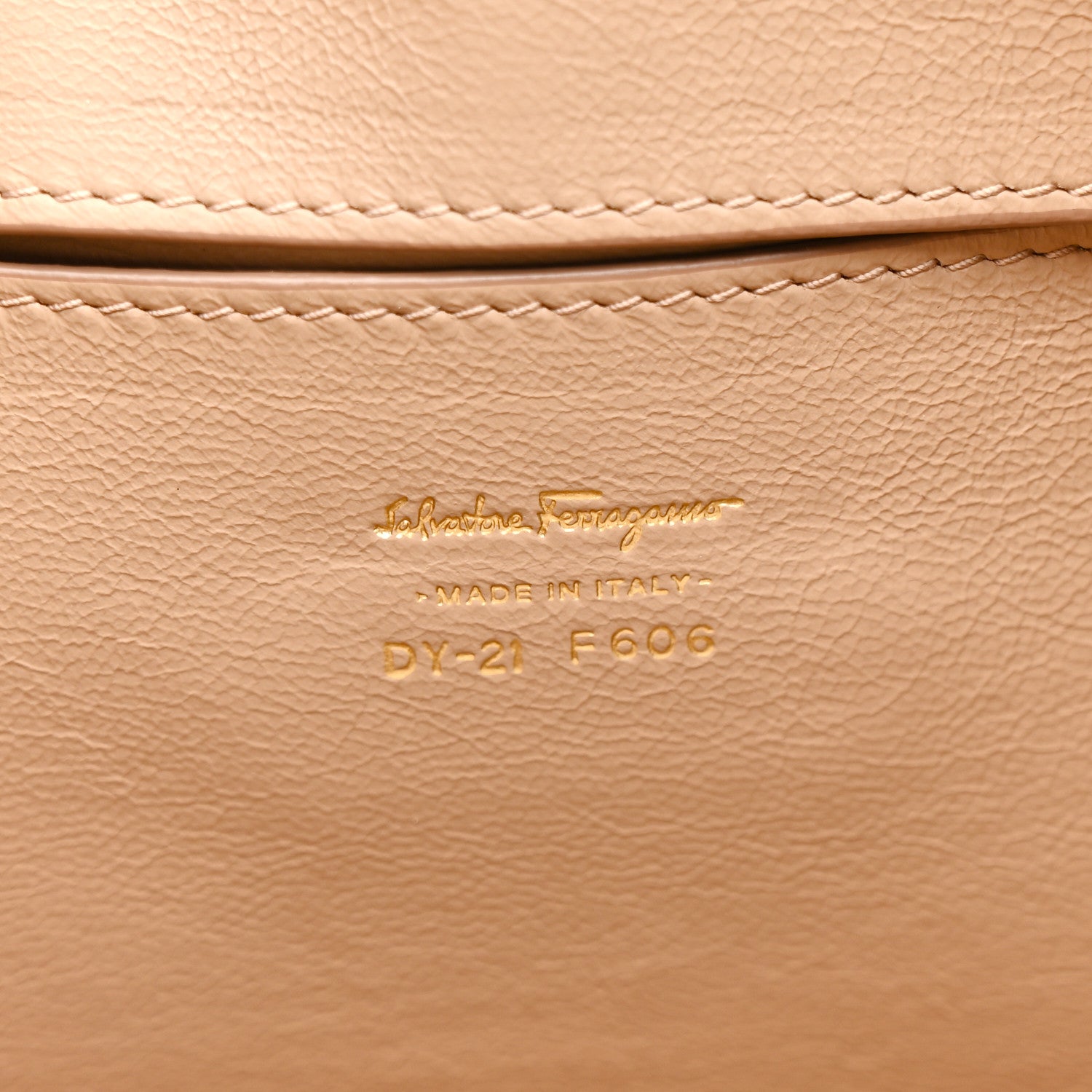 Grained Calfskin Sofia Satchel Moka