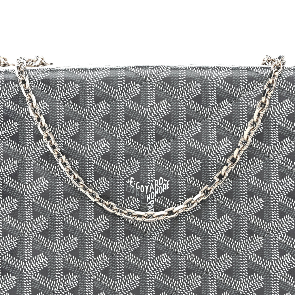 Goyardine Alexandre III Bag Grey