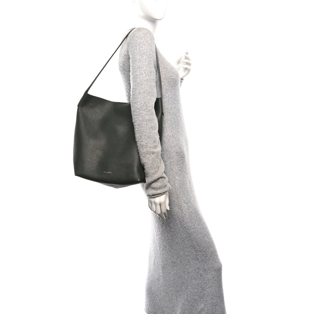 Pebbled Calfskin Everyday Cabas Seaweed