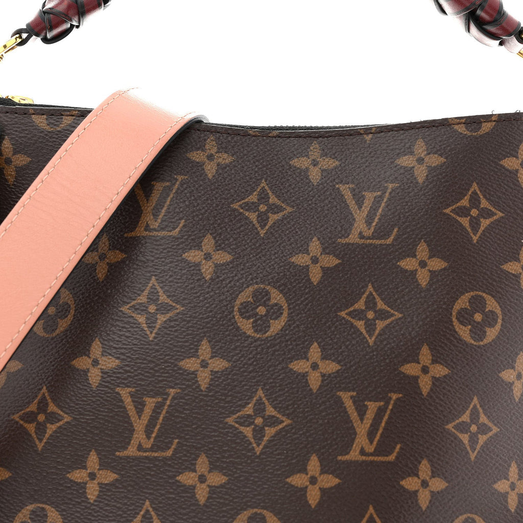 Monogram Beaubourg Hobo Mini Bordeaux Red Peach Safran Blue Jean Blue