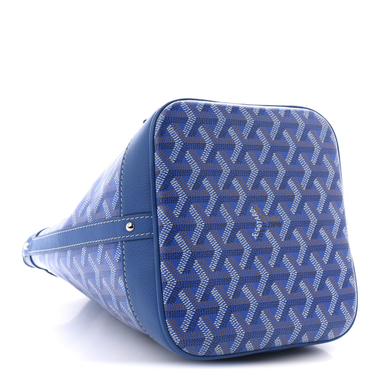 Goyardine Petit Flot Bucket Bag PM Sky Morning