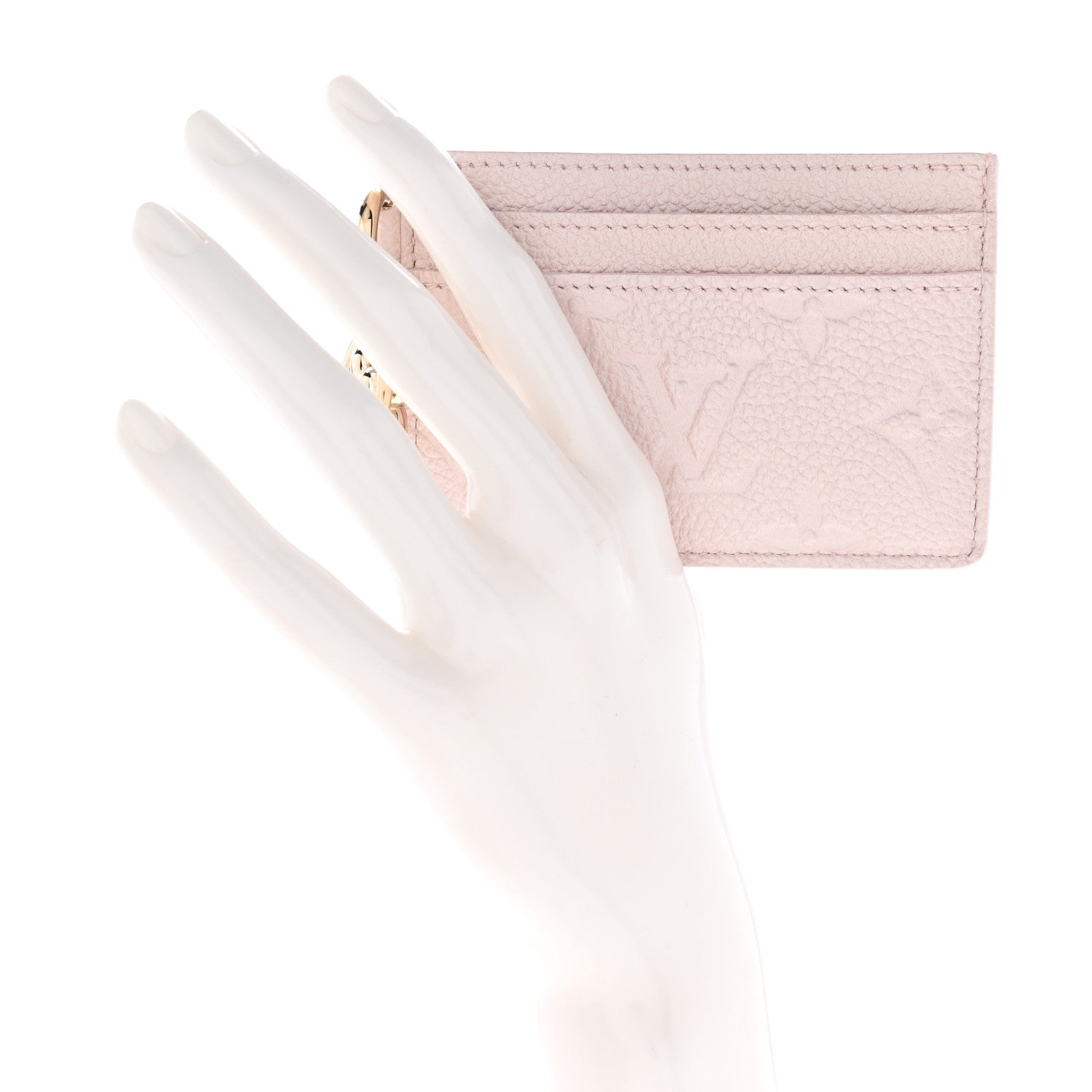 Empreinte Monogram LV Charms  Holder Snowy Pearl