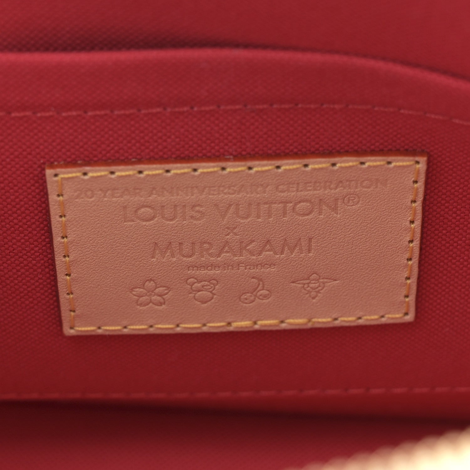 LV X TM Monogram Cerises Alma BB White