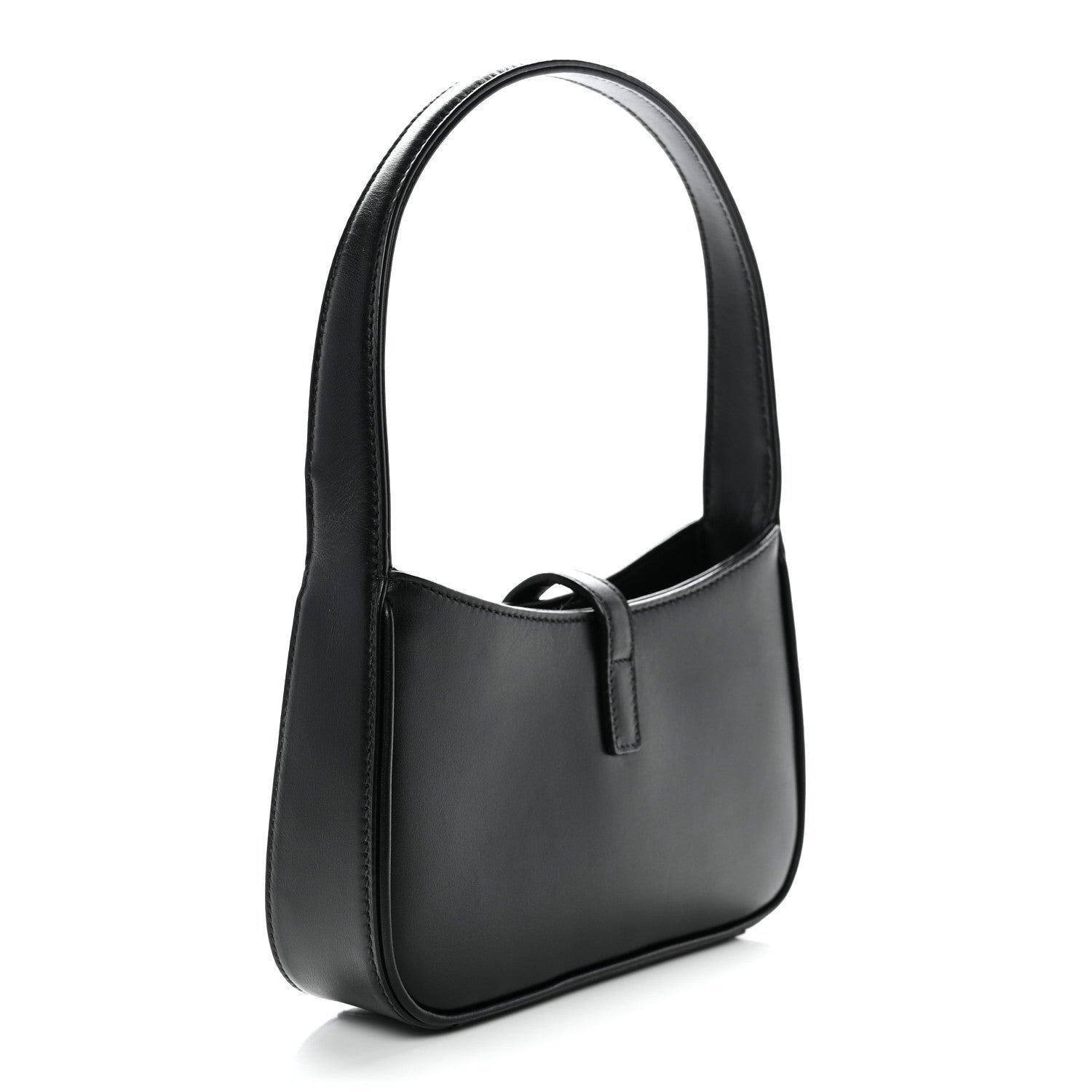 Smooth Calfskin Le 5 A 7 Mini Hobo Black