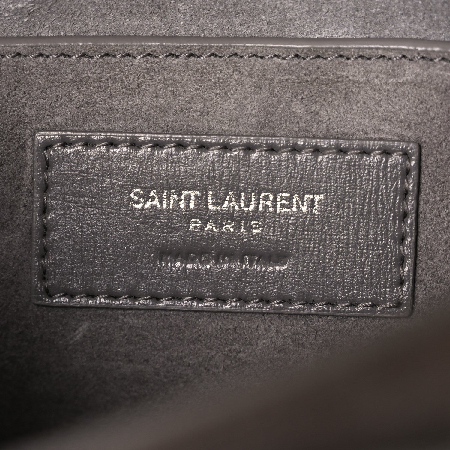 Calfskin Medium Monogram Sunset Fog