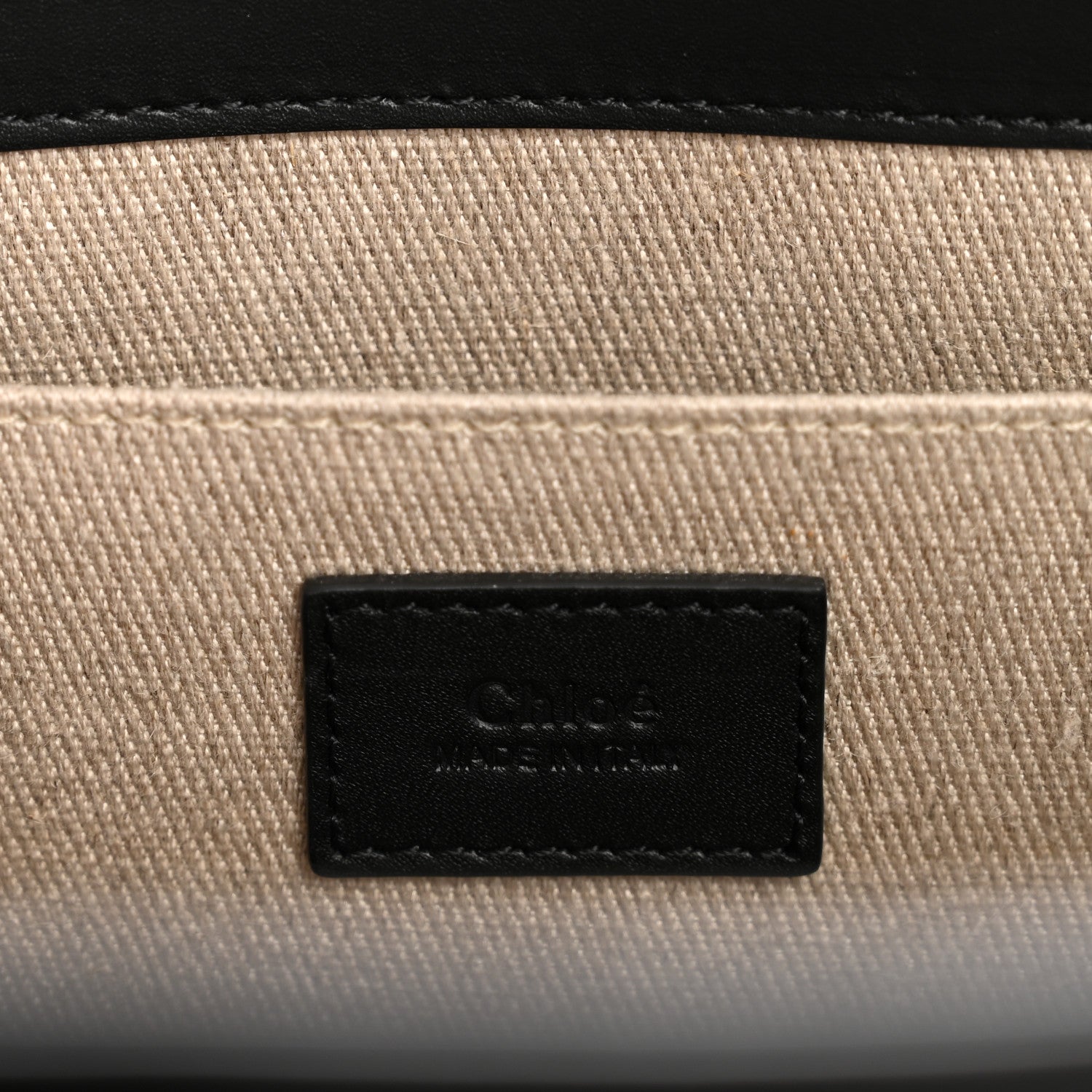 Calfskin Large Woody Tote Black