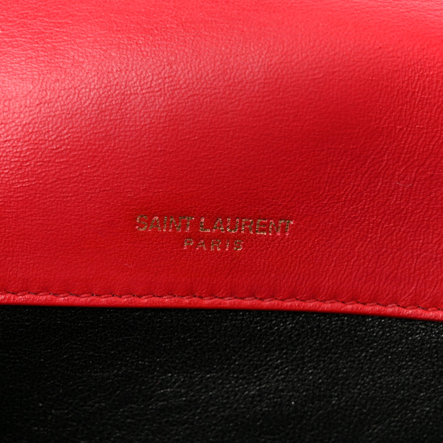 Lambskin Matelasse Chevron Monogram Medium Sulpice Bag Red