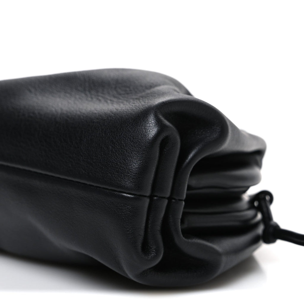 Butter Calfskin The Mini Pouch Black