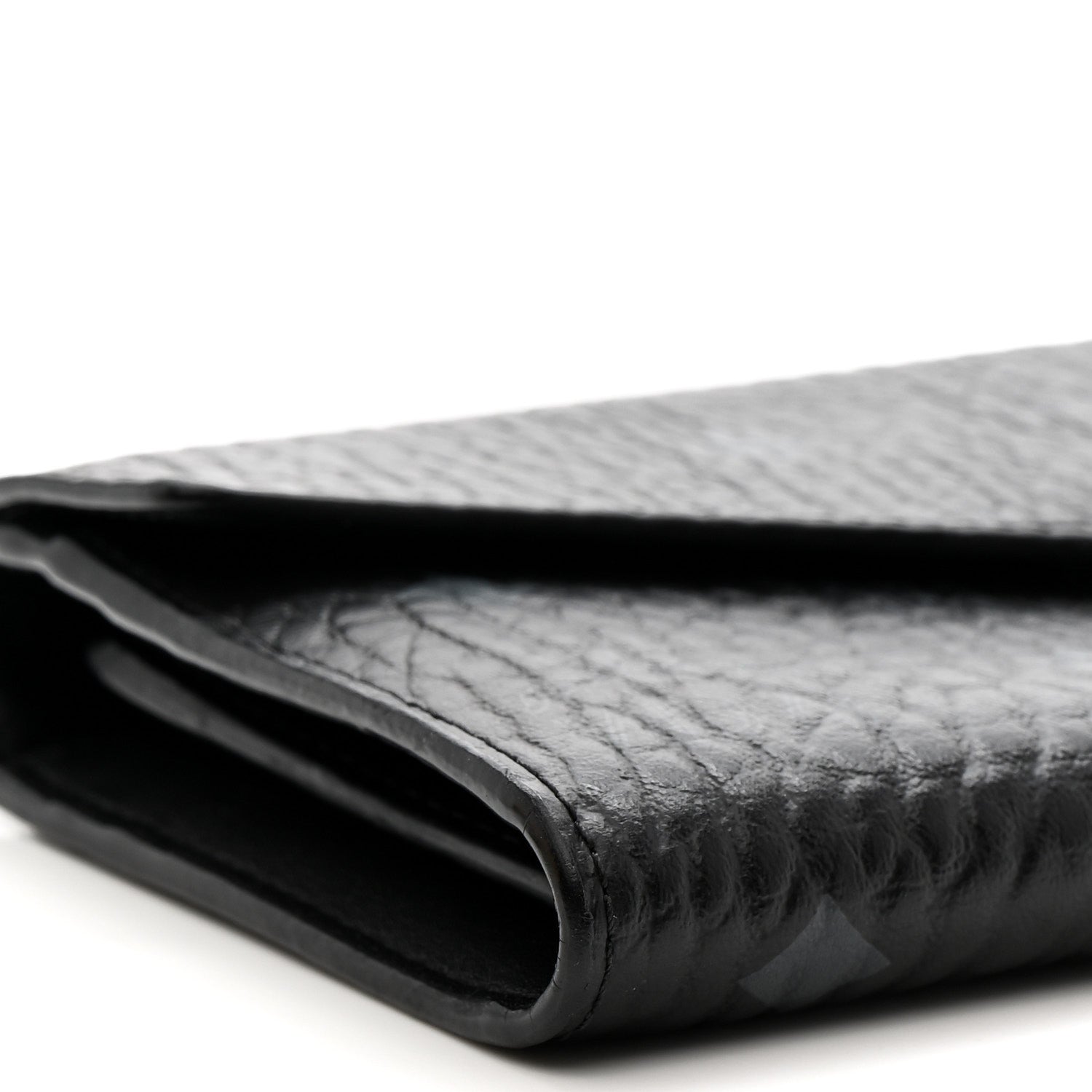 Visetos Large Patricia Wallet On Chain Black