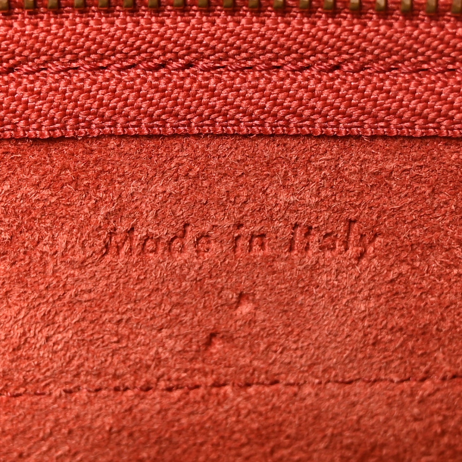 Grained Calfskin Nano Belt Bag Coral