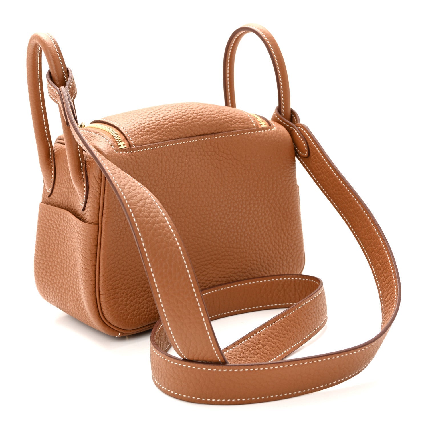 Taurillon Clemence Mini Lindy 20 Gold