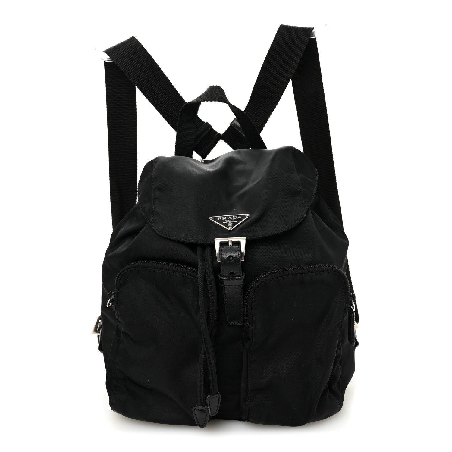 Tessuto Nylon Vela Small Backpack Black