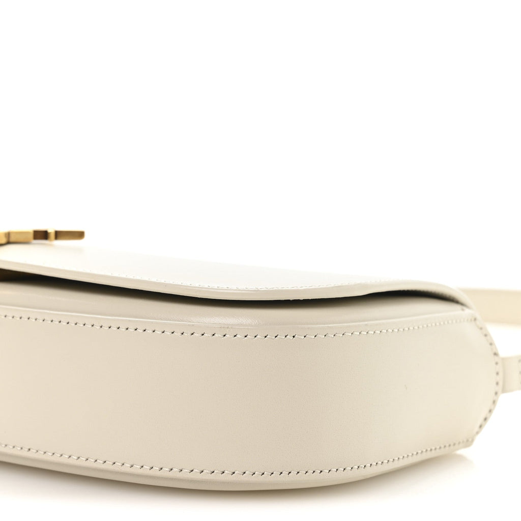 Box Calfskin Mini Voltaire Shoulder Bag Crema soft