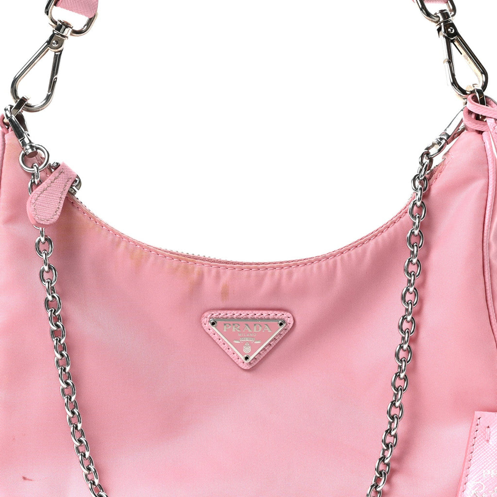 Nylon Re-Edition 2005 Shoulder Bag Rosa