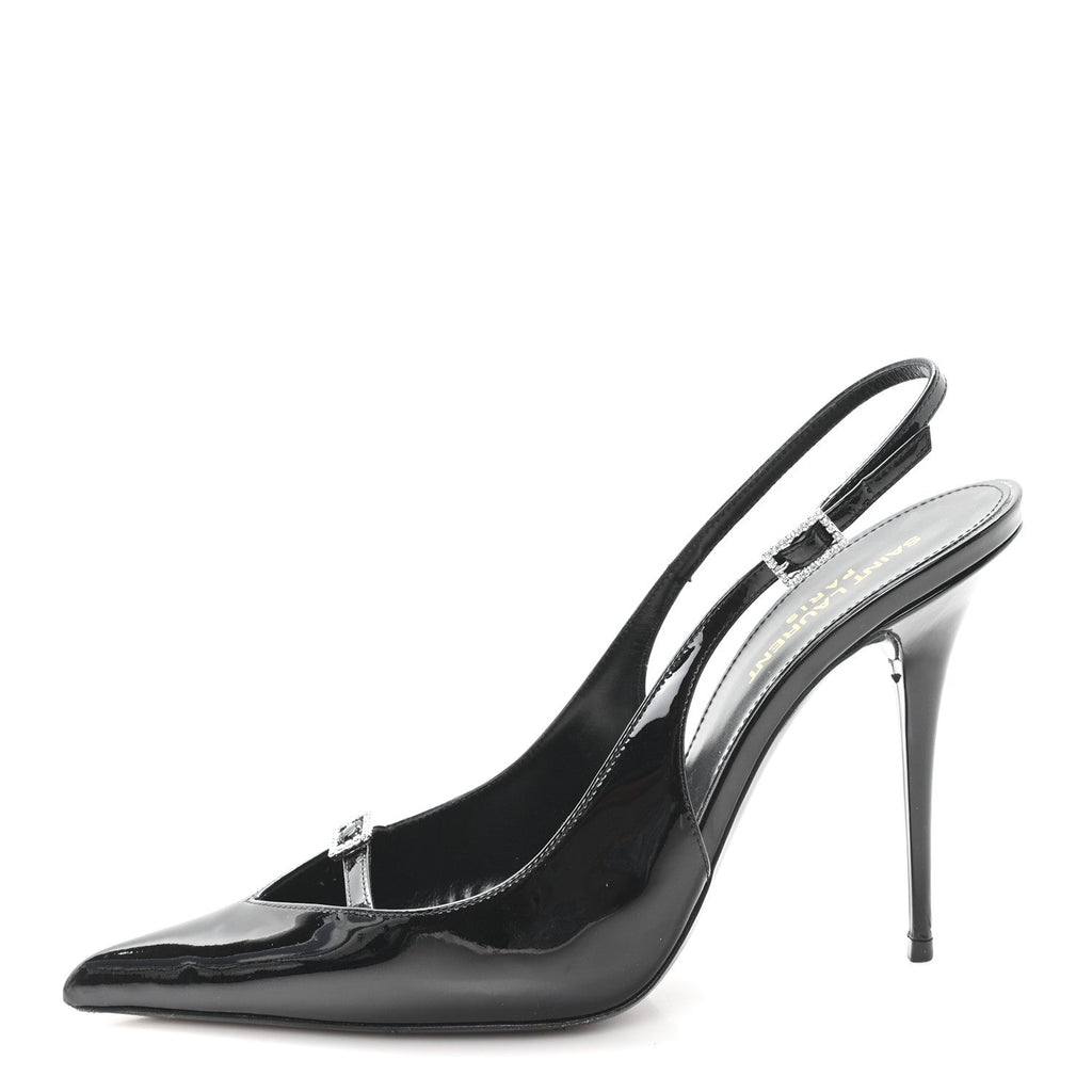 Vernice 100 Slingback Luna Pumps 39 Black