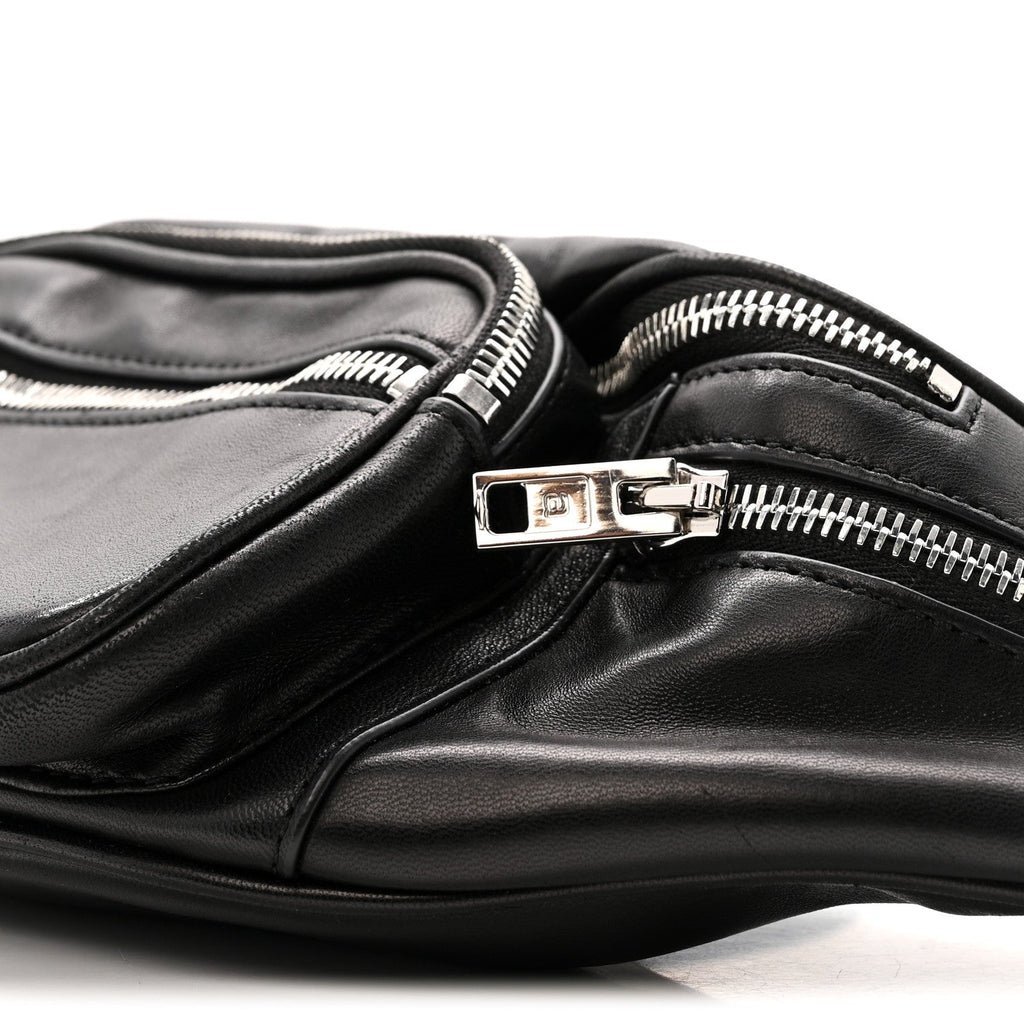 Lambskin Attica Belt Bag Black