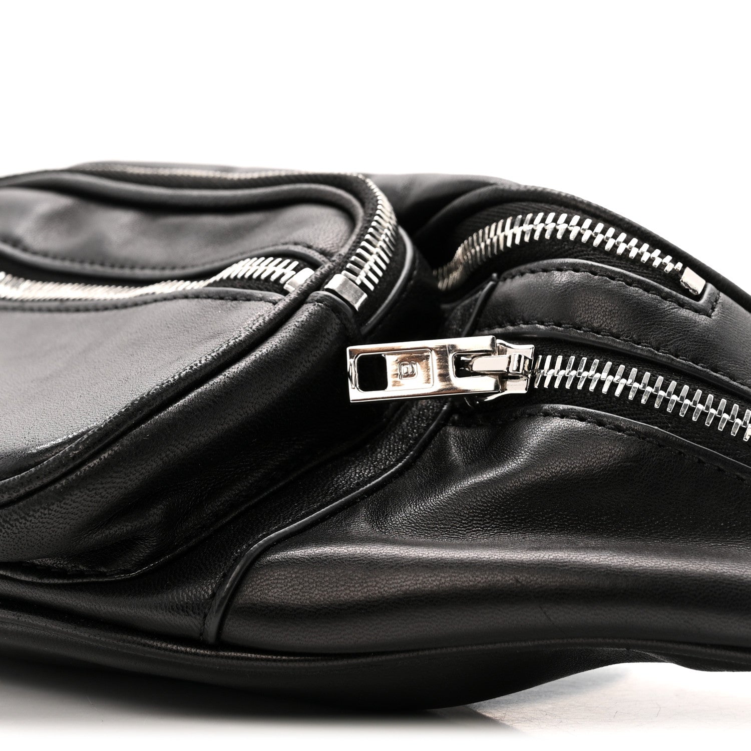 Lambskin Attica Belt Bag Black