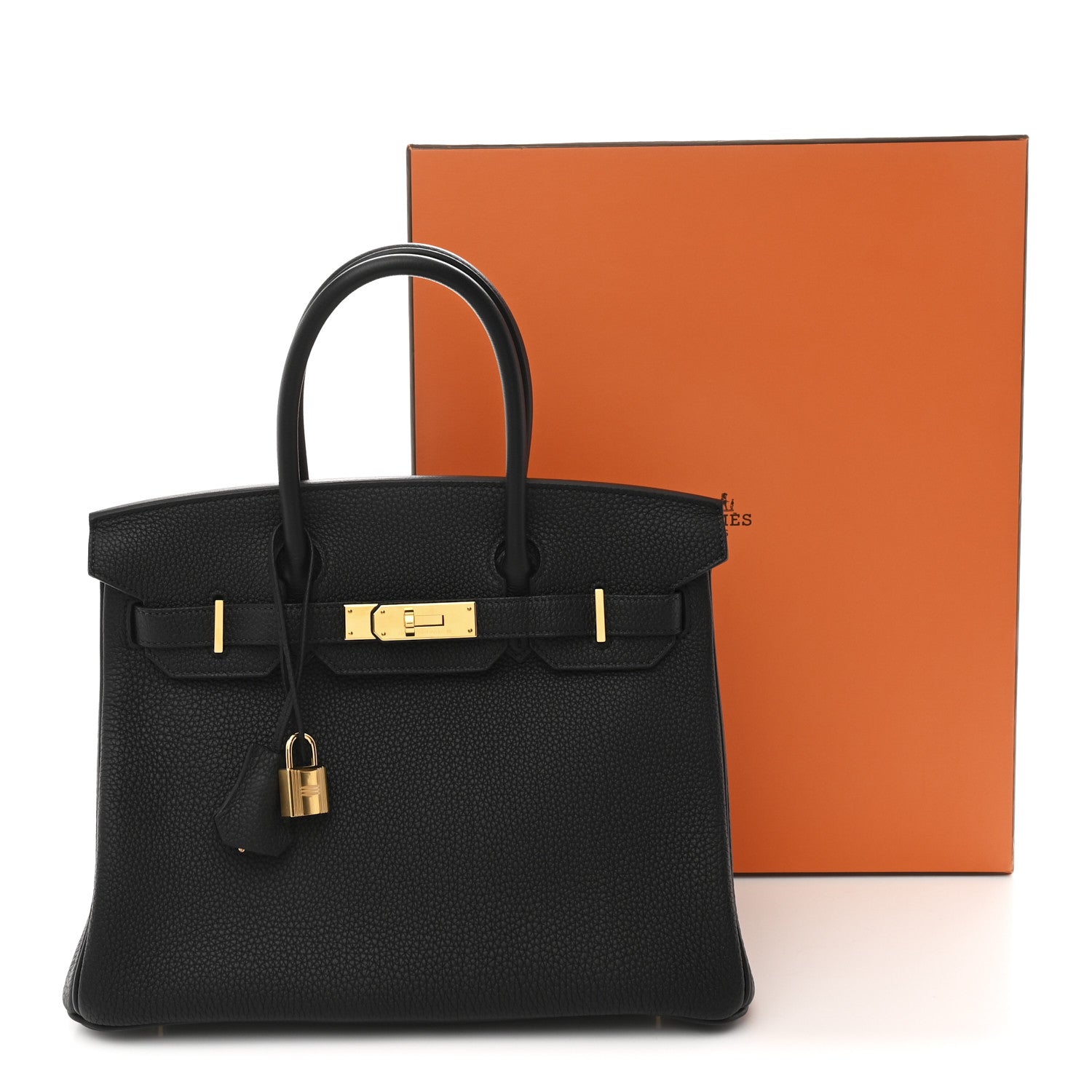 Togo Birkin 30 Black