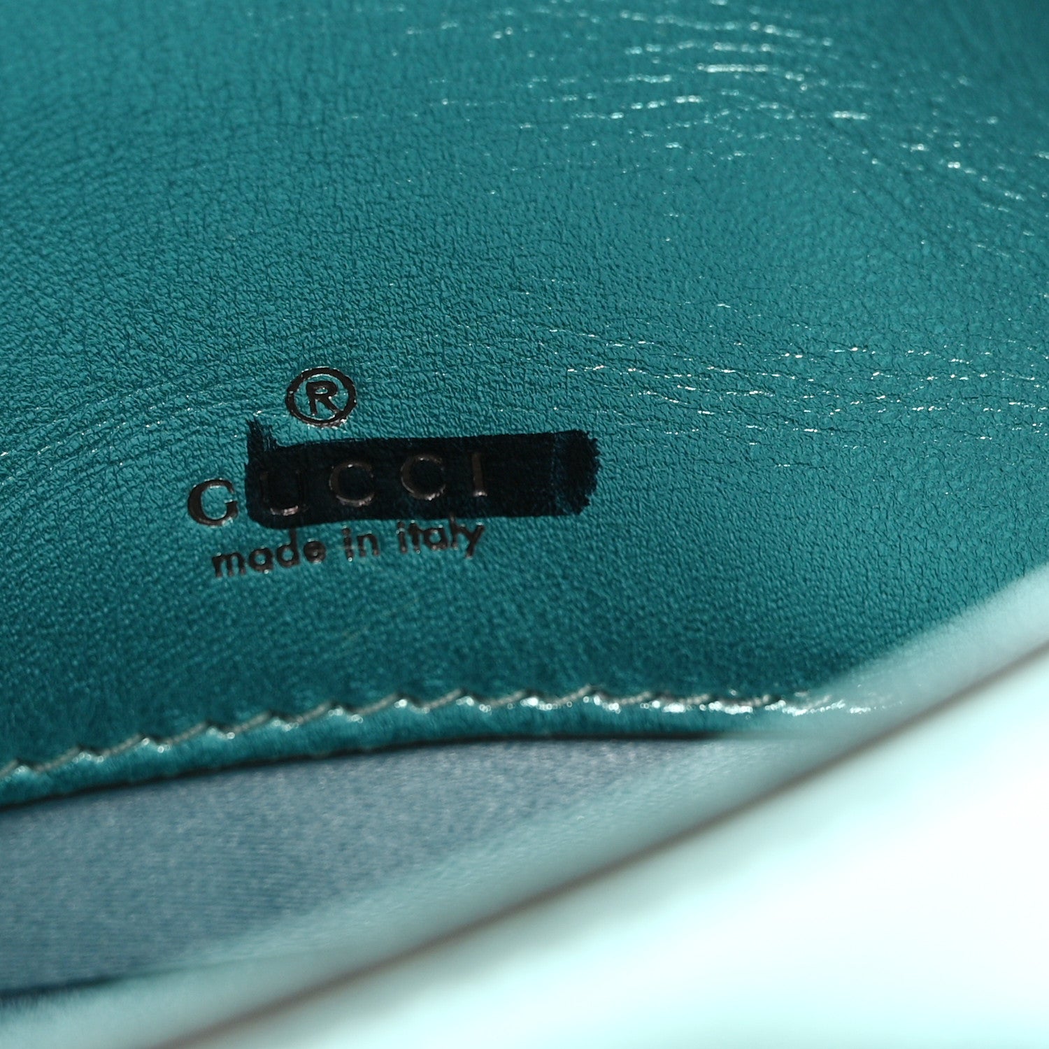 Metallic Calfskin Super Mini Horsebit 1955 Shoulder Bag Light Blue
