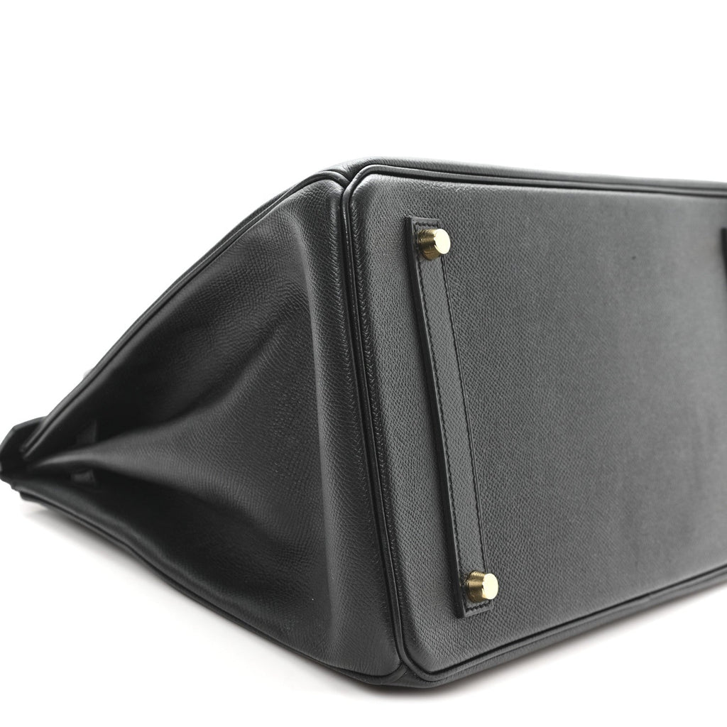 Epsom Birkin 35 Black