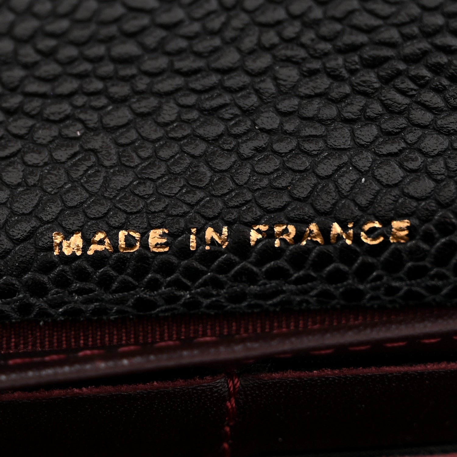 Caviar Quilted Large Gusset Flap Wallet Black