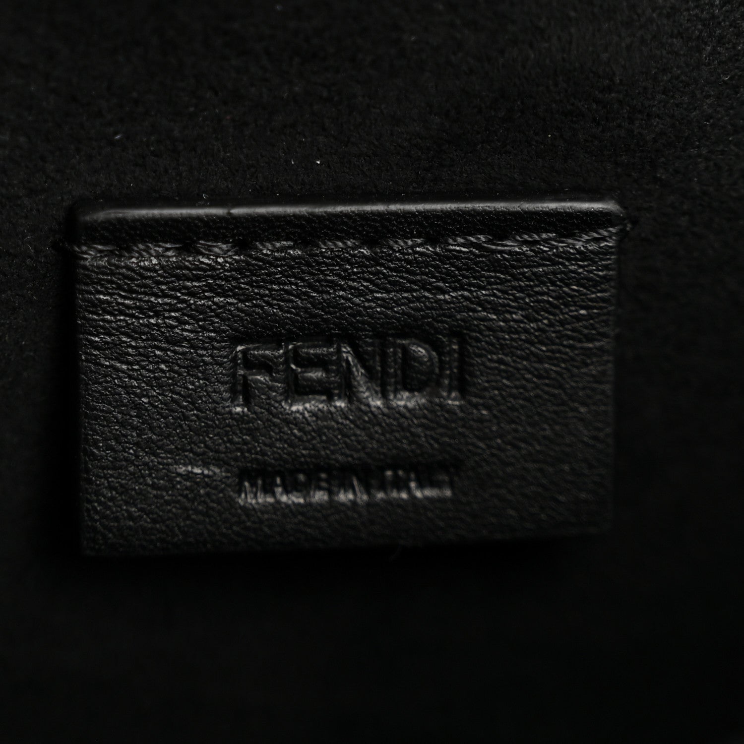 Vitello Brenta Cher Nano Fendi C'mon Black