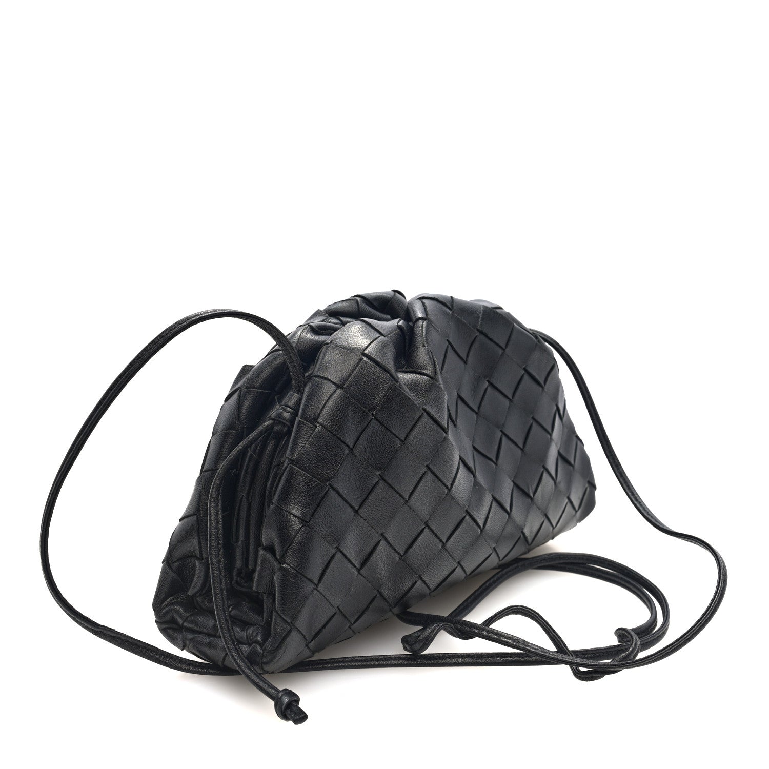 Nappa Intrecciato The Mini Pouch Black