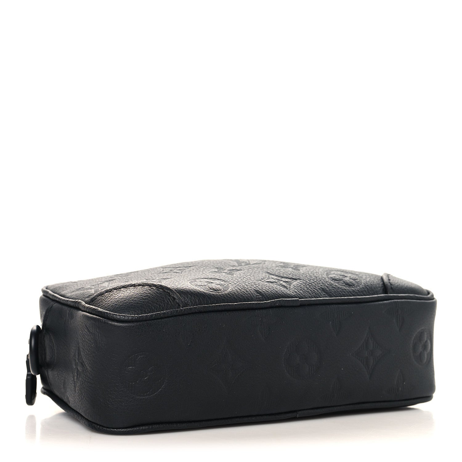 Calfskin Monogram Shadow Trocadero Wearable Wallet Black