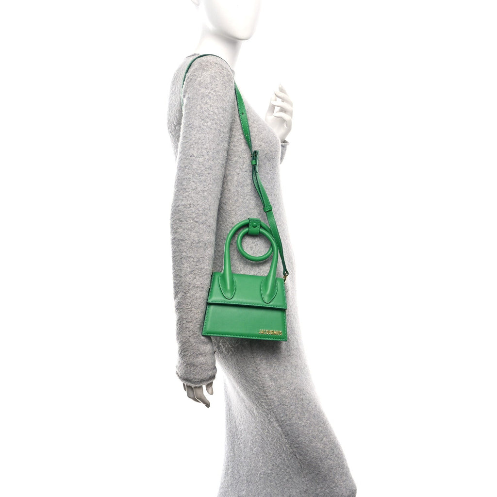 Calfskin Le Chiquito Noeud Green