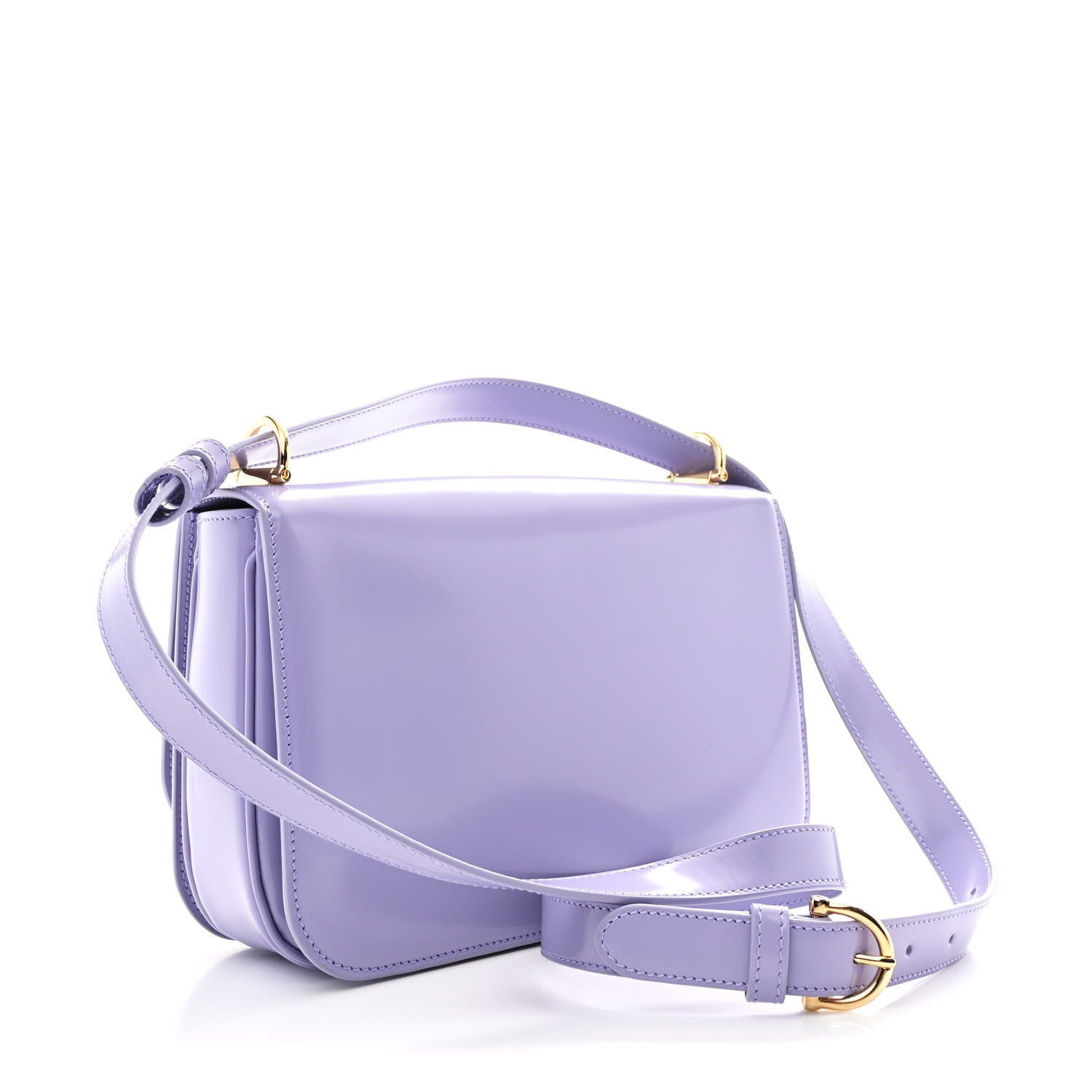 Spice Lux Nappa Siena Small Shoulder Bag Lapis