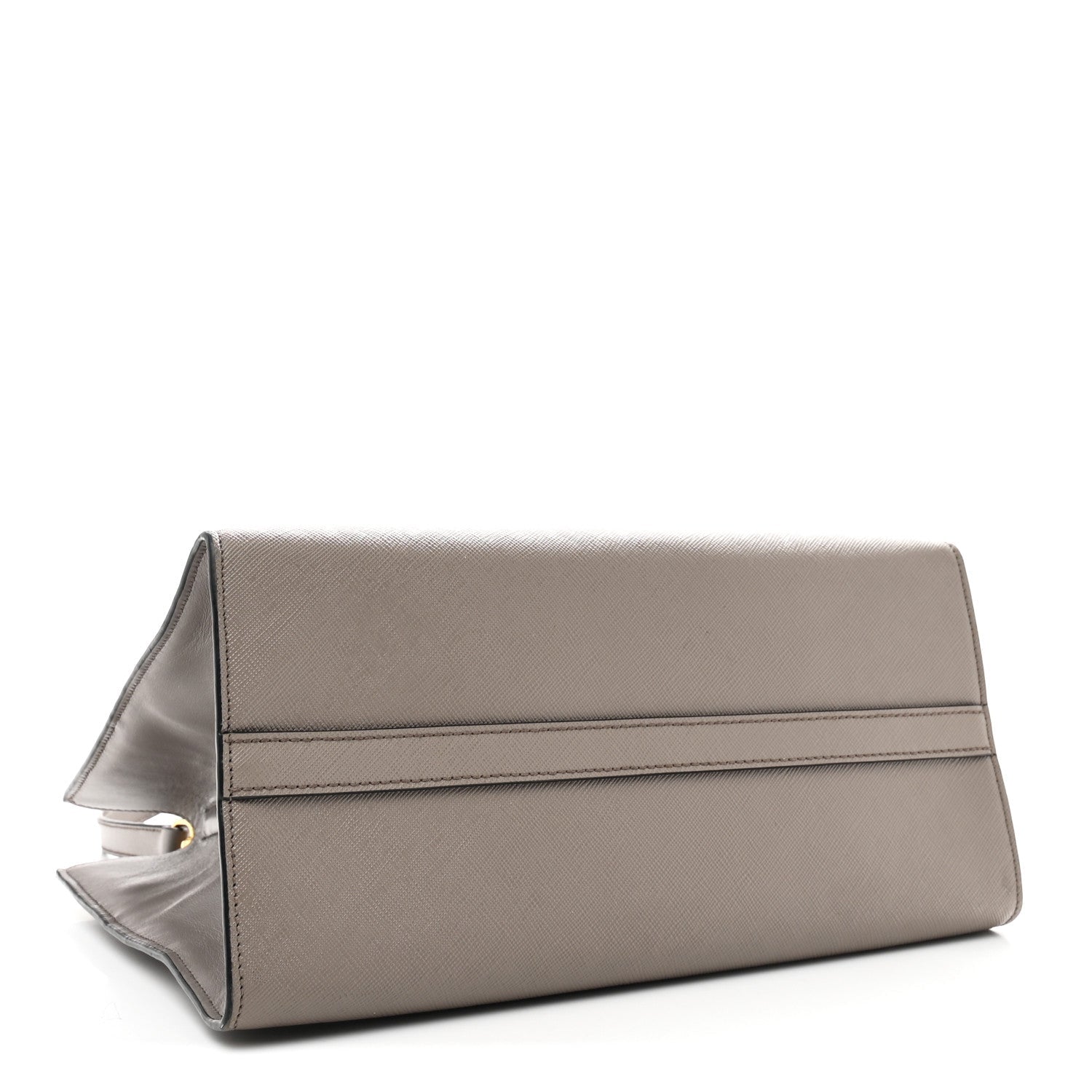 Saffiano Soft Calfskin Tote Argilla
