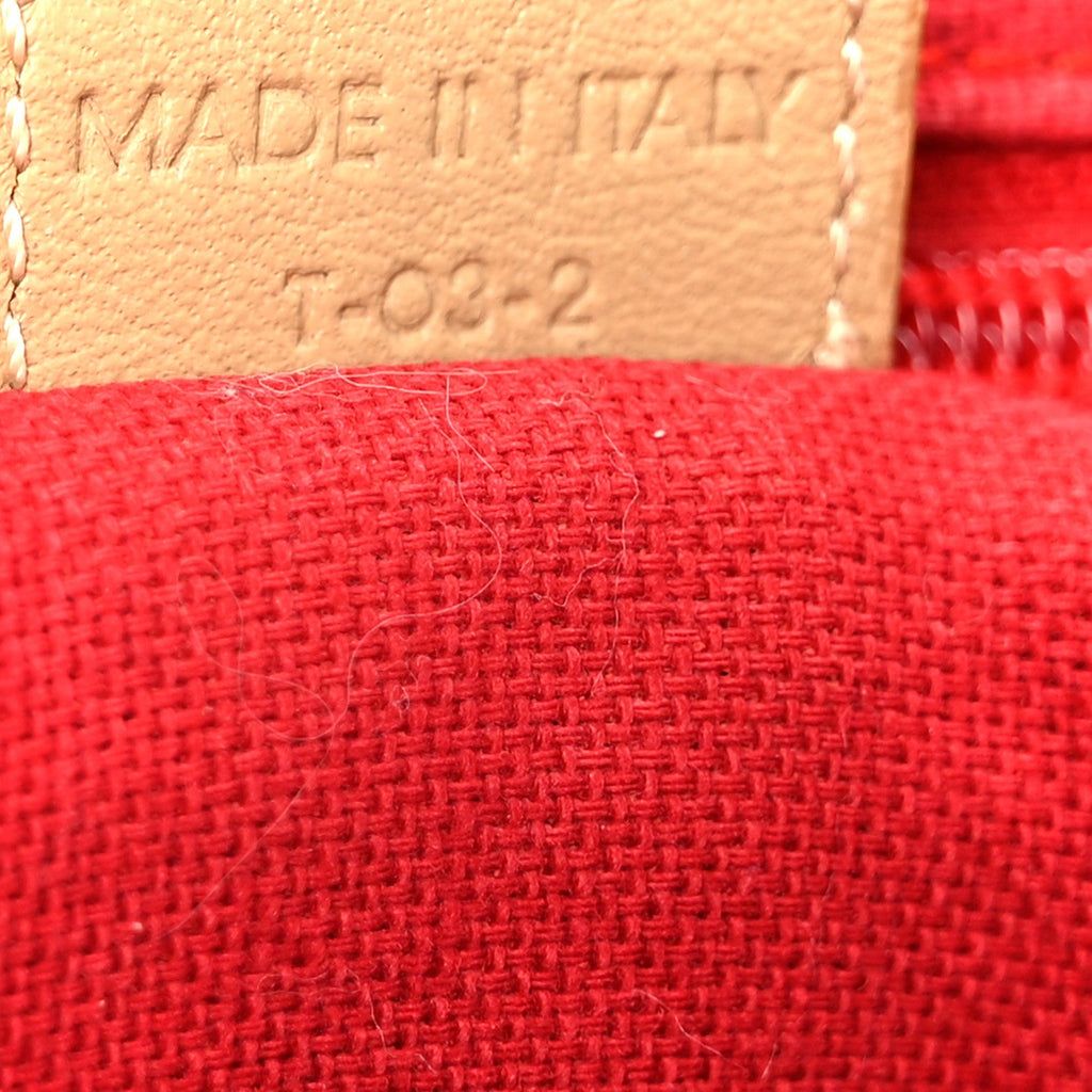 Vintage Check Tote Red