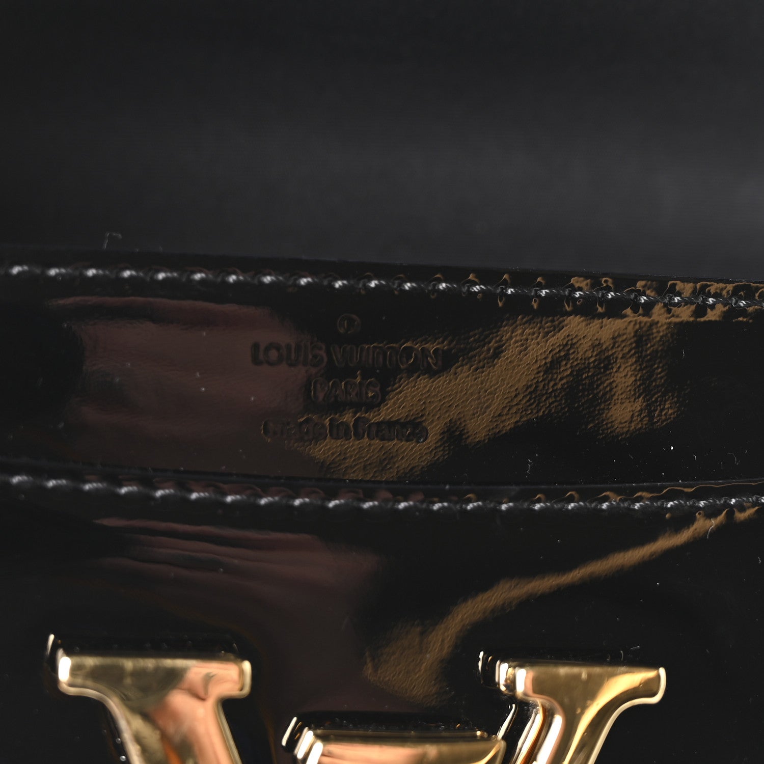 Patent Louise PM Chain Clutch Black