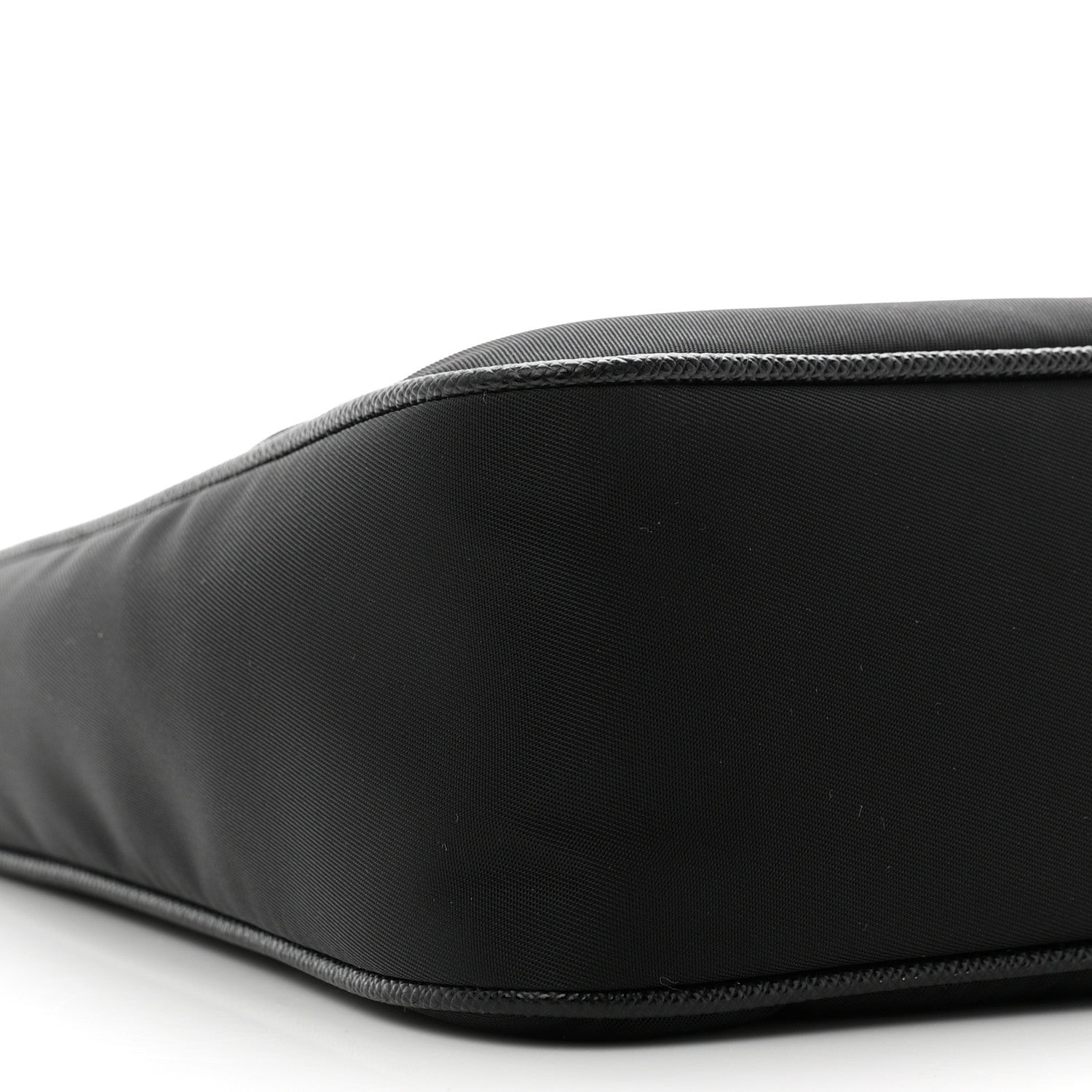 Tessuto Nylon Saffiano Mini Re-Edition 2005 Bag Black