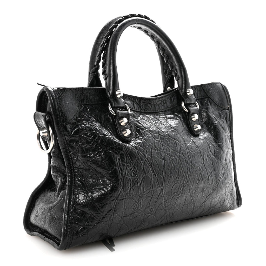 Agneau Arena Silver Hardware Small Le City Black