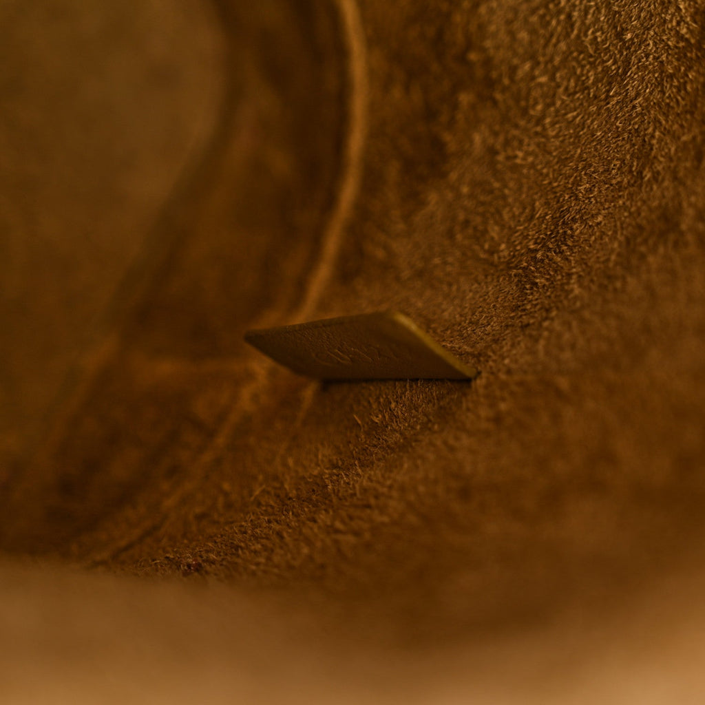 Smooth Calfskin Small Cuir Triomphe Bucket Bag Olive