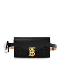 Smooth Calfskin Quilted Check TB Envelope Belt Bag Black