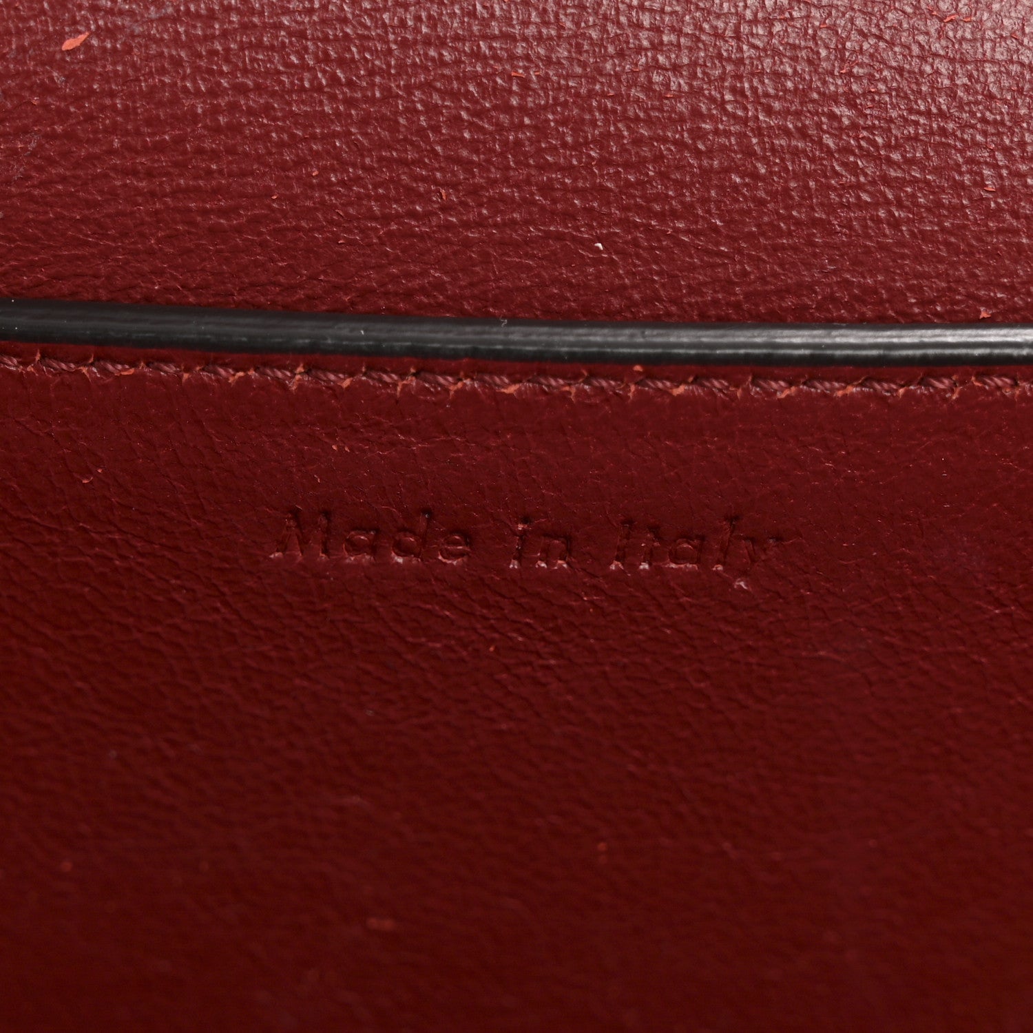 Shiny Smooth Calfskin Medium Frame Shoulder Bag Red Navy
