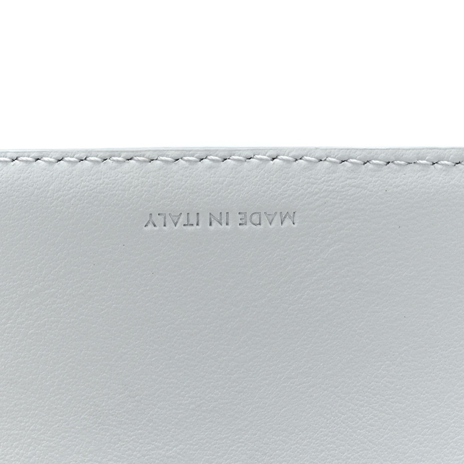 Shiny Calfskin Small Triomphe Wallet Soft Blue