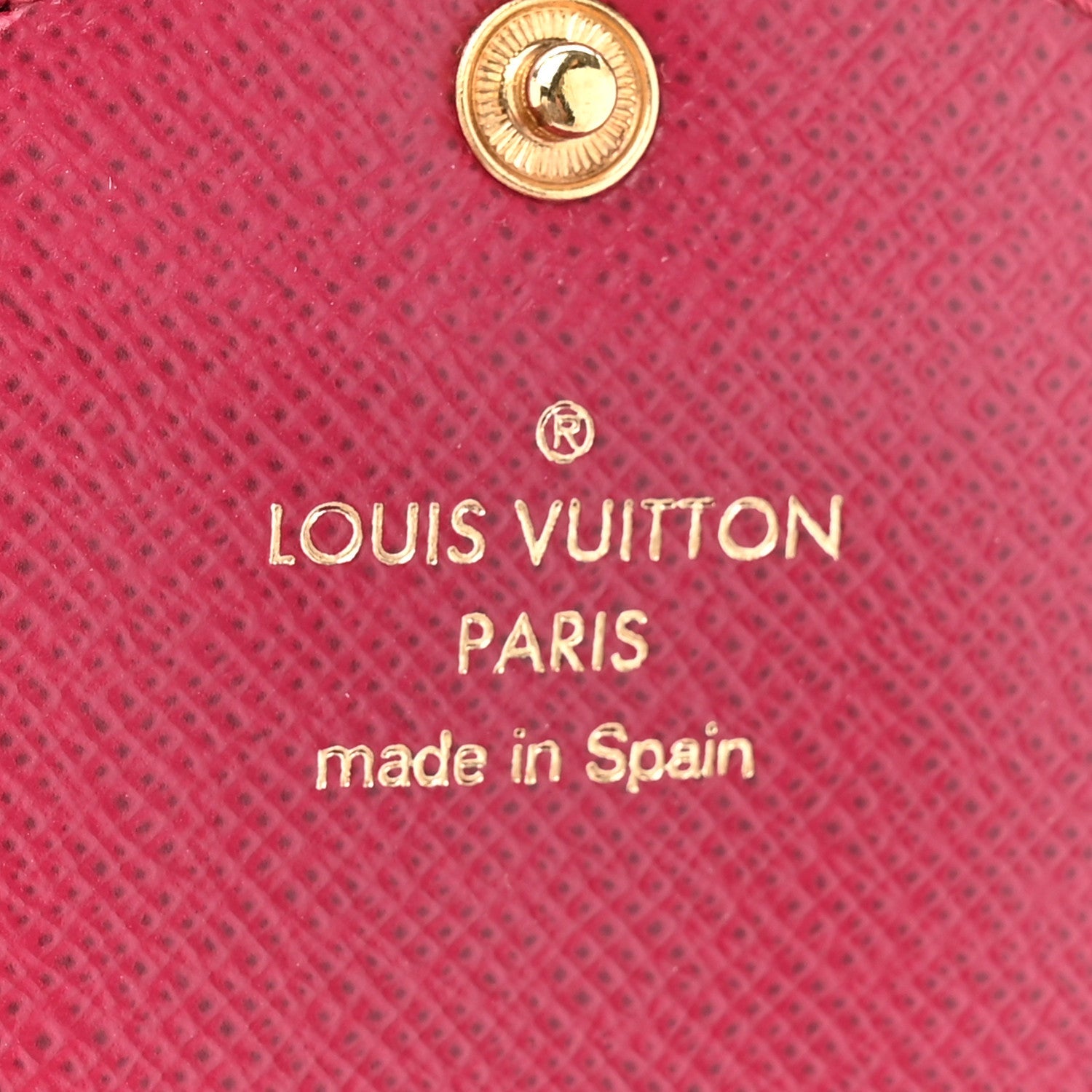 Monogram Josephine Wallet Fuchsia