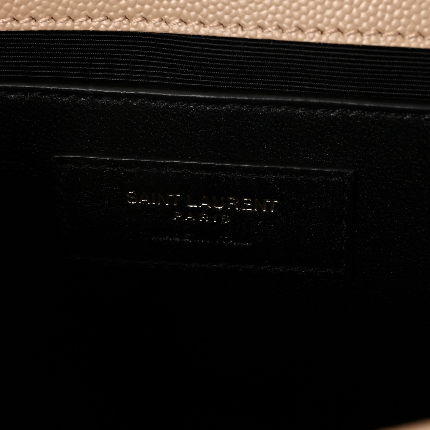 Grain De Poudre Small Monogram Kate Satchel Dark Beige