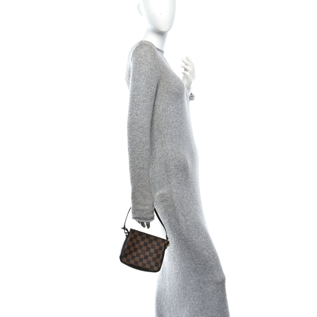 Damier Ebene Trousse Make Up Bag Pochette