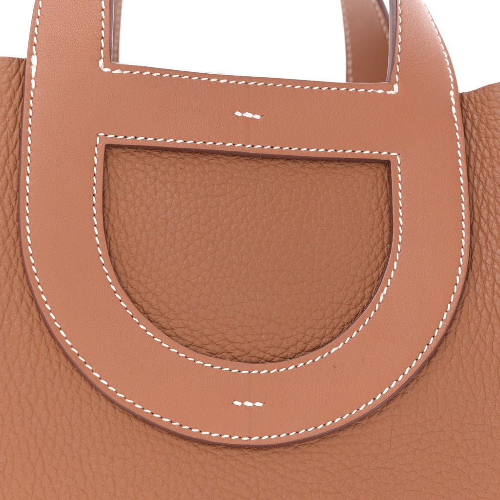 Taurillon Clemence Swift In-The-Loop 23 Bag Gold