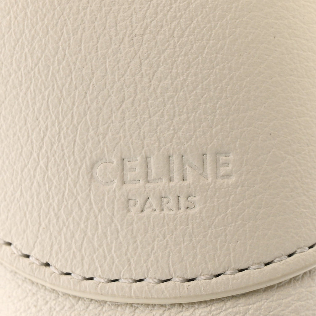 Supple Calfskin Cuir Triomphe Heloise Shoulder Bag White