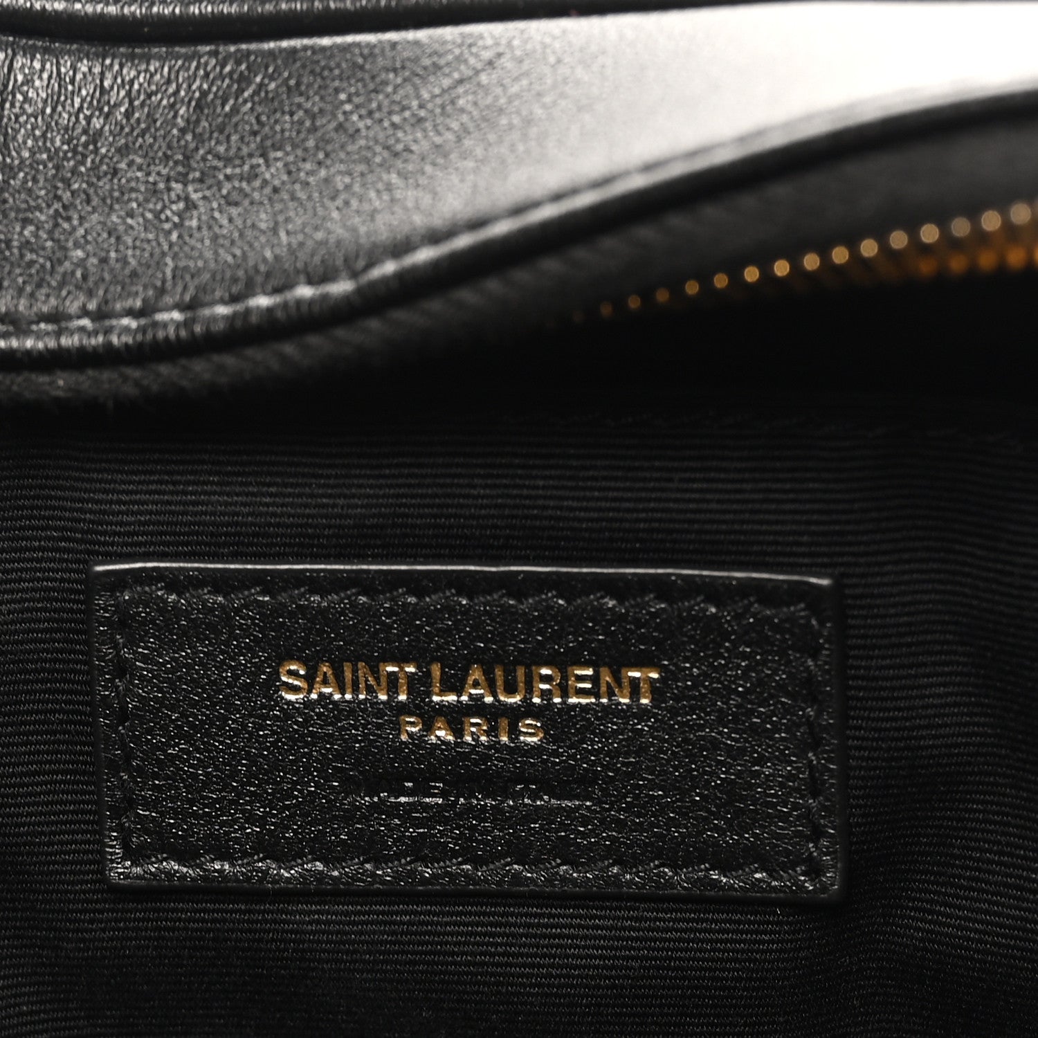 Calfskin Matelasse Monogram Lou Camera Bag Black