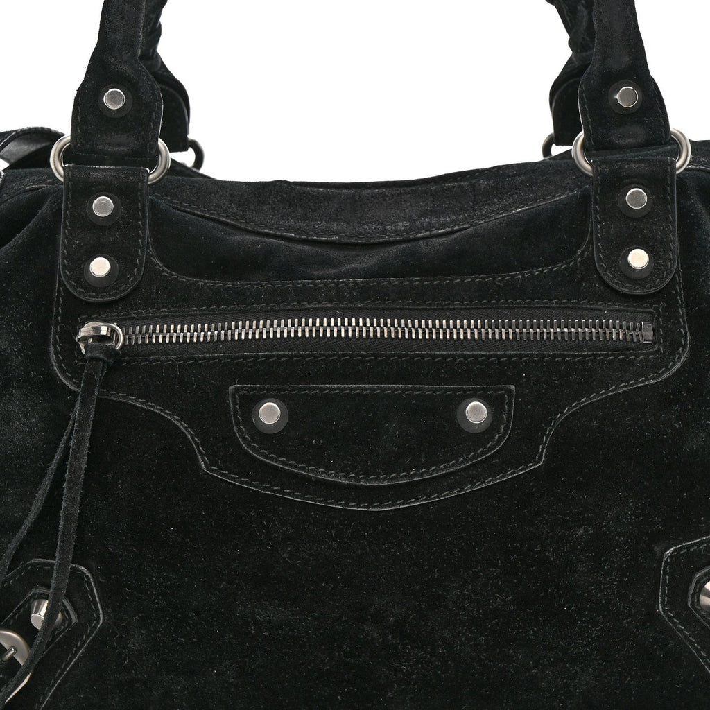 Baby Daim Suede Classic Hardware Town Black
