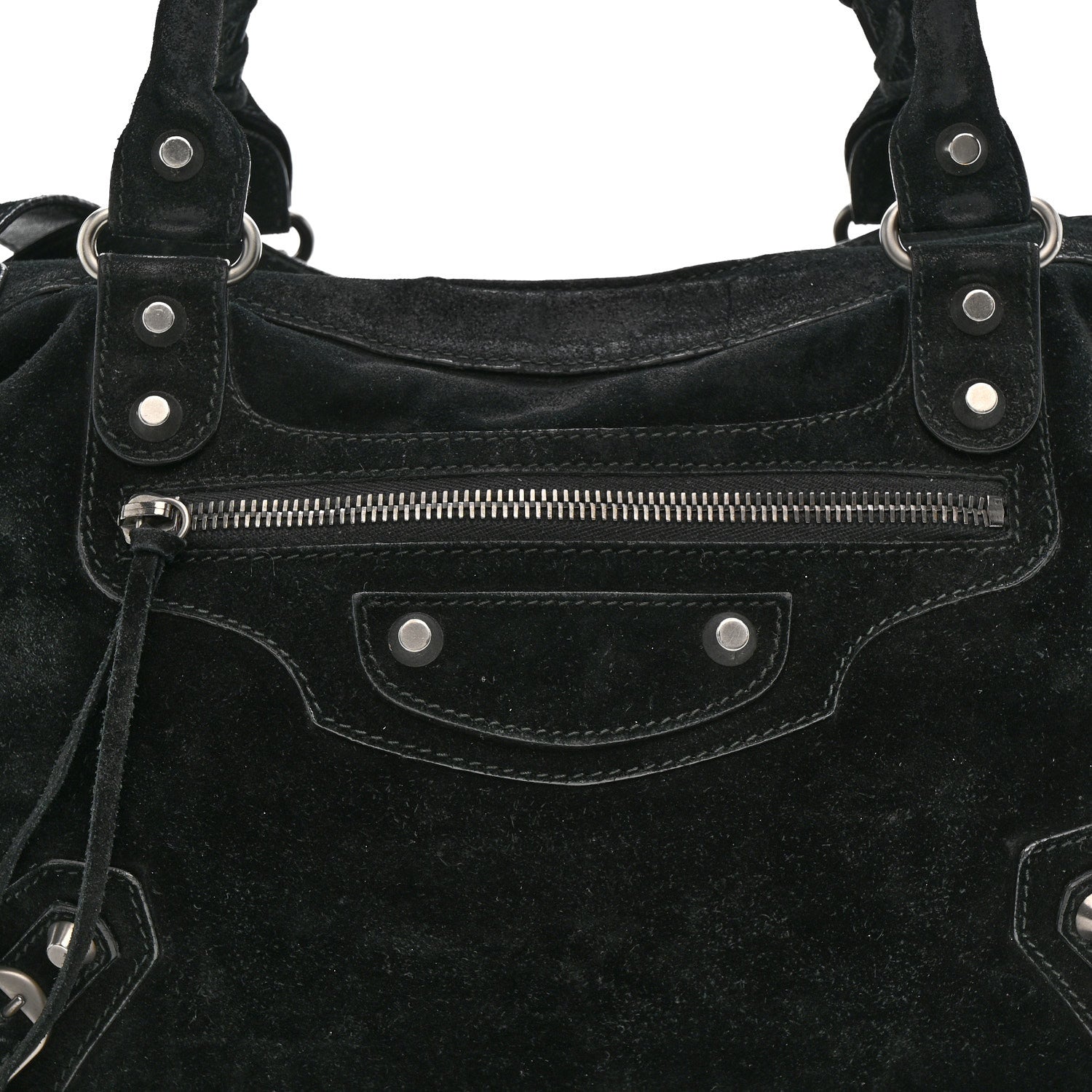 Baby Daim Suede Classic Hardware Town Black