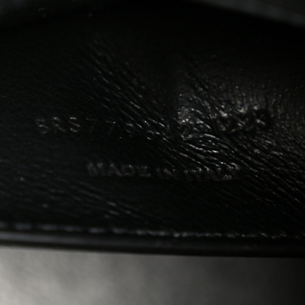Box Calfskin Mini Voltaire Shoulder Bag Black